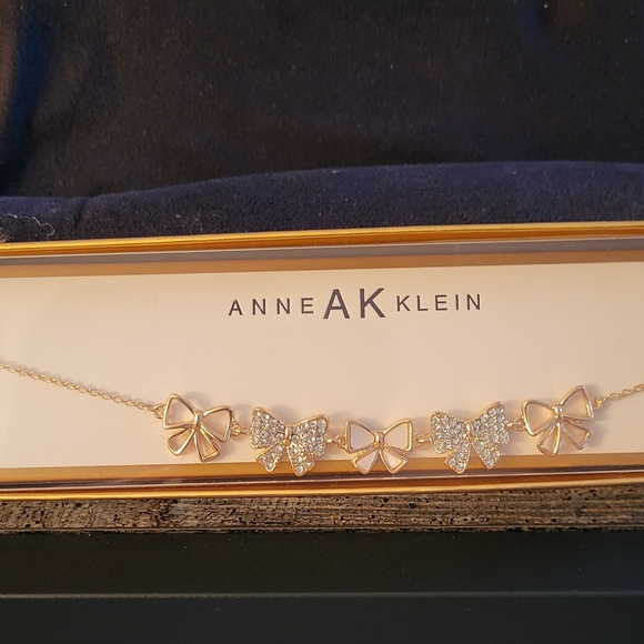 Anne Klein Jewelry - Anne Klein Gold and Silver Bow Bracelet
